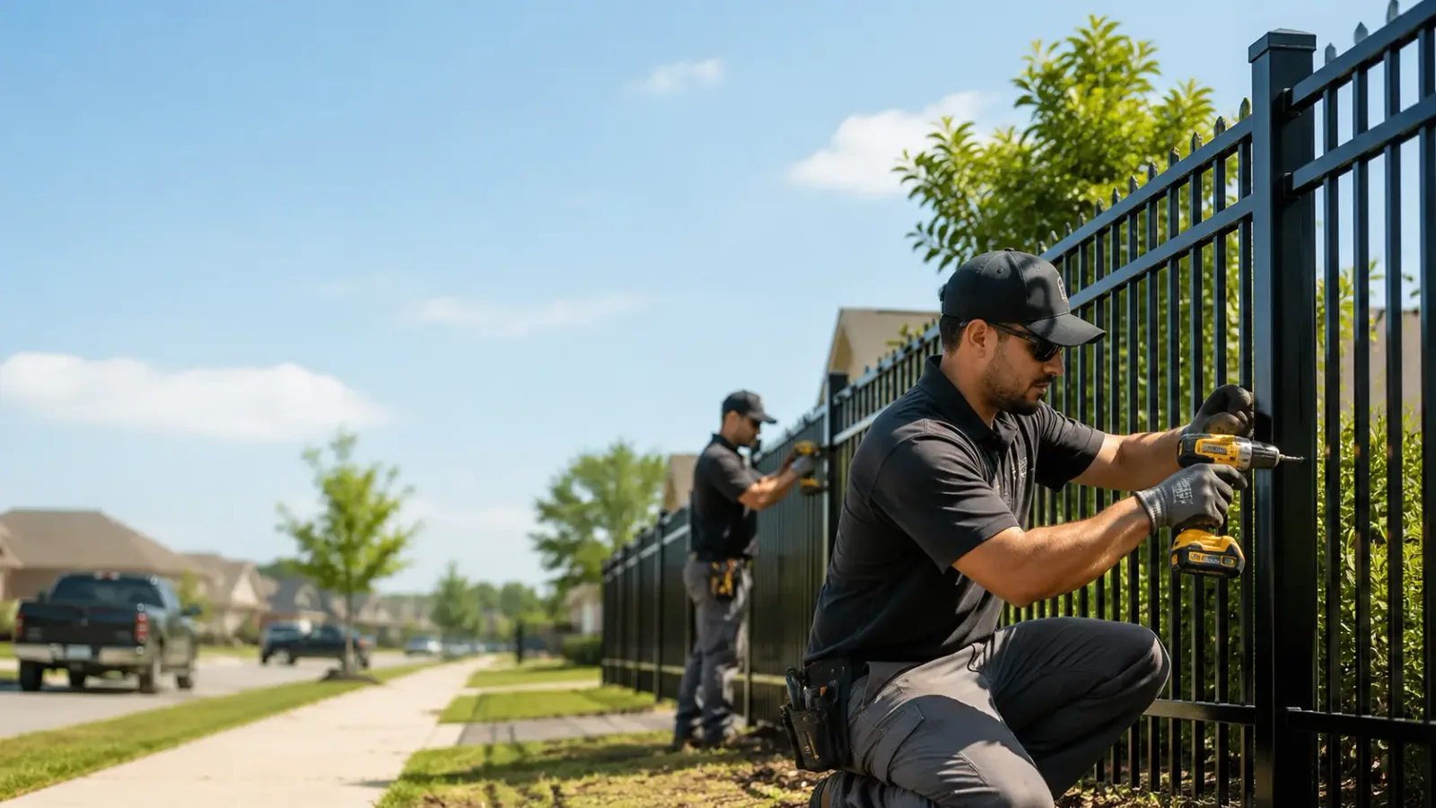 Metal Fence Installation in Orlinda, TN